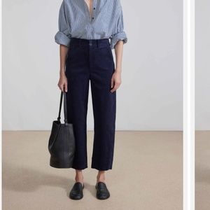 Apiece Apart Barrel Pants, Teal